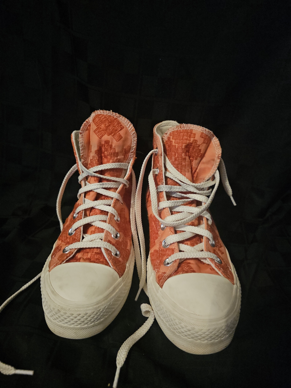 Converse Chuck Taylor All Star Platform High Top Embroidered Size 8